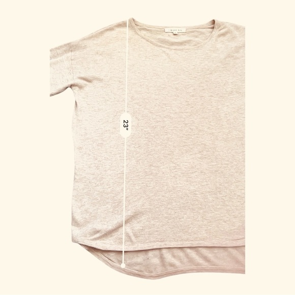 Copper Key cardigan minimalist loose oatmeal/cream long sleeves Women’s S - Picture 8 of 13